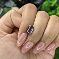 2.09 Ct. Pinkish Purple Sapphire from Madagascar Life Style