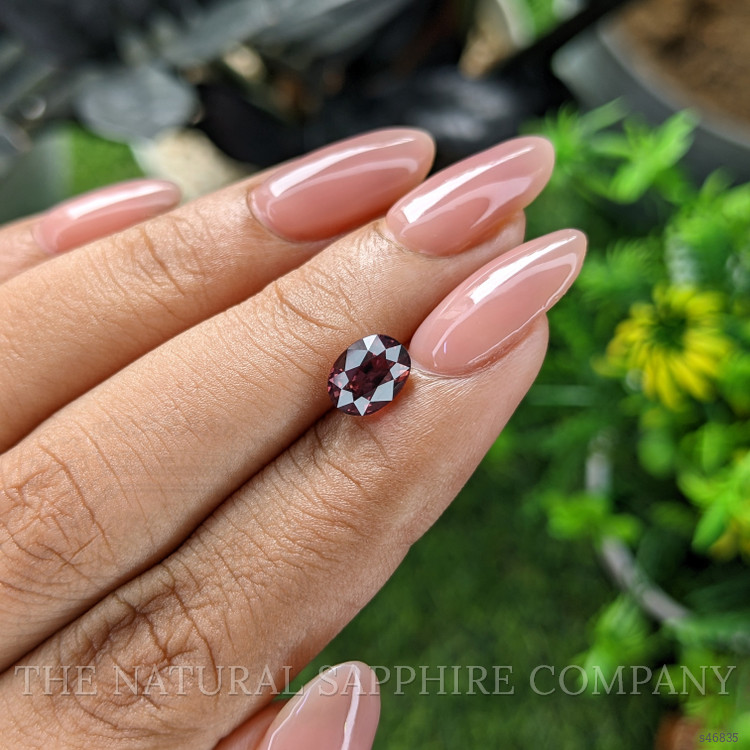 1.65 Ct. Pinkish Brown Sapphire from Madagascar