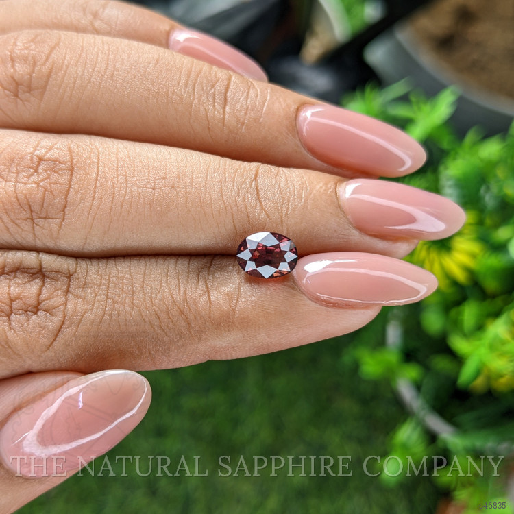 1.65 Ct. Pinkish Brown Sapphire from Madagascar