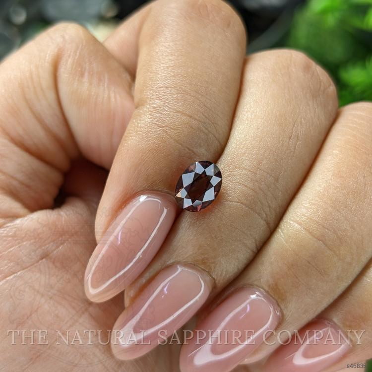 1.65 Ct. Pinkish Brown Sapphire from Madagascar