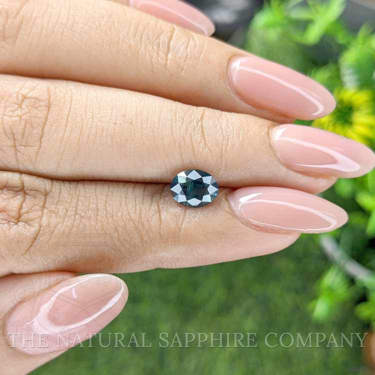 1.18 Ct. Bluish Green Sapphire from Tanzania