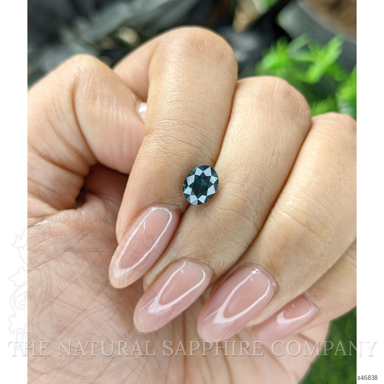 1.18 Ct. Bluish Green Sapphire from Tanzania