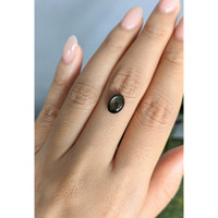 2.96 Ct. Black Star Sapphire from Ceylon (Sri Lanka) Life Style