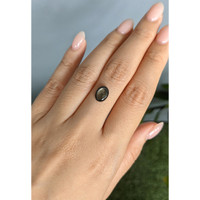 2.90 Ct. Black Star Sapphire from Ceylon (Sri Lanka) Life Style