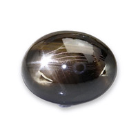 2.48 Ct. Black Star Sapphire from Ceylon (Sri Lanka) Video