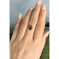 2.84 Ct. Black Star Sapphire from Ceylon (Sri Lanka) Life Style