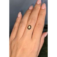 2.84 Ct. Black Star Sapphire from Ceylon (Sri Lanka) Life Style
