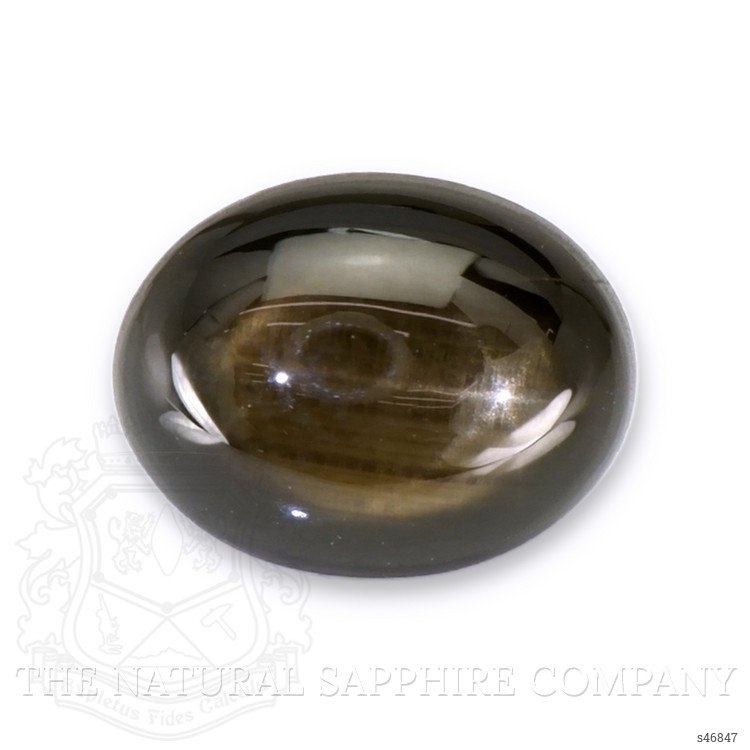 2.36 Ct. Black Star Sapphire from Ceylon (Sri Lanka)