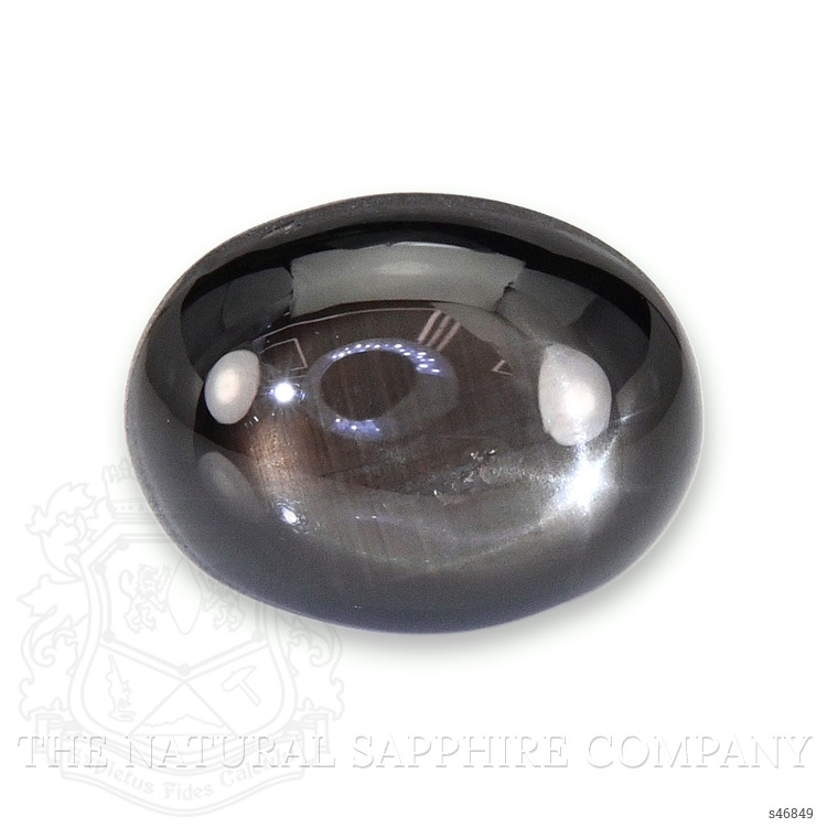 3.29 Ct. Black Star Sapphire from Ceylon (Sri Lanka)