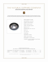 3.27 Ct. Black Star Sapphire from Ceylon (Sri Lanka) Scan Report