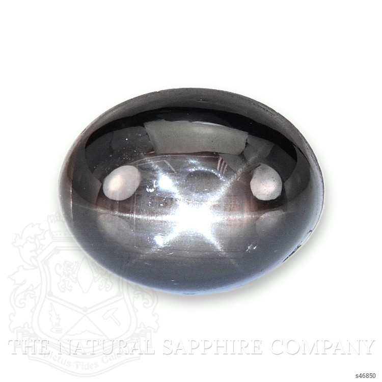 3.27 Ct. Black Star Sapphire from Ceylon (Sri Lanka)