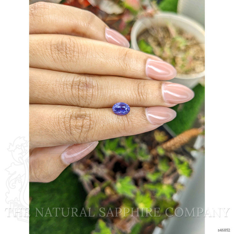 2.12 Ct. Purple Sapphire from Ceylon (Sri Lanka)