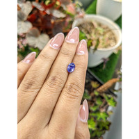 2.12 Ct. Purple Sapphire from Ceylon (Sri Lanka) Life Style