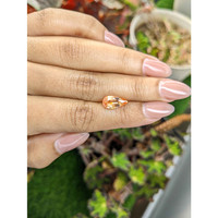3.03 Ct. Padparadscha Sapphire from Ceylon (Sri Lanka) Life Style