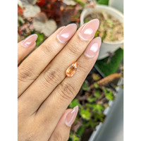 3.03 Ct. Padparadscha Sapphire from Ceylon (Sri Lanka) Life Style