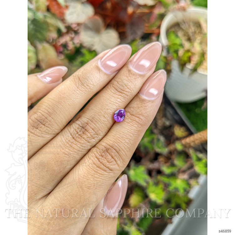 1.07 Ct. Pinkish Purple Sapphire from Ceylon (Sri Lanka)
