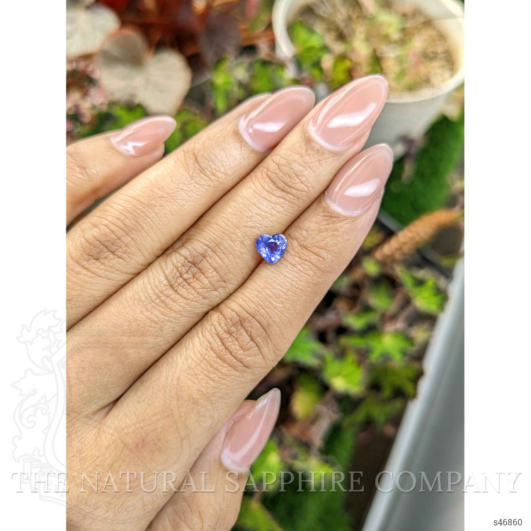1.07 Ct. Violet Sapphire from Ceylon (Sri Lanka)