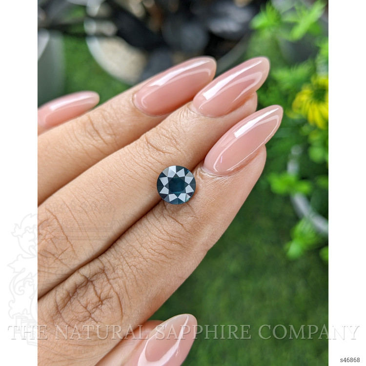 1.76 Ct. Greenish Blue Sapphire from Madagascar