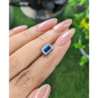 2.03 Ct. Blue Sapphire from Madagascar Life Style