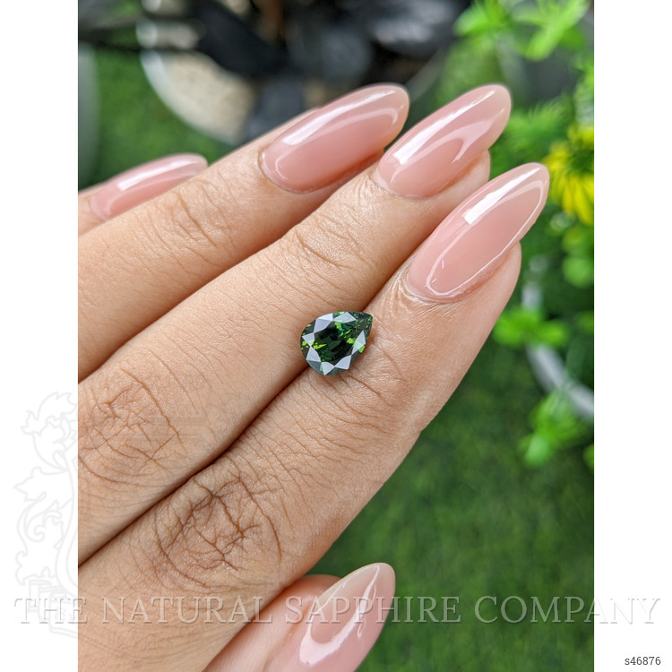1.74 Ct. Green Sapphire from Madagascar