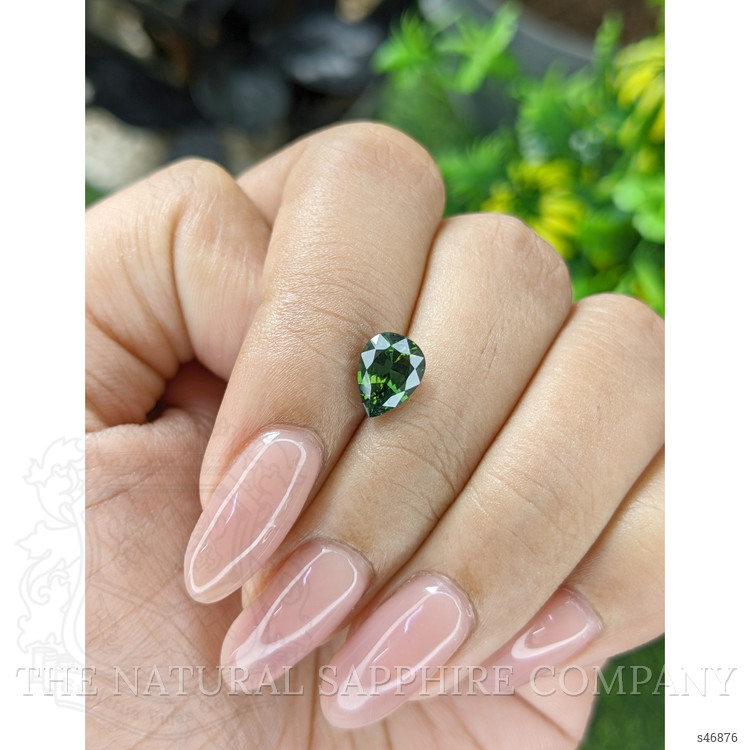 1.74 Ct. Green Sapphire from Madagascar