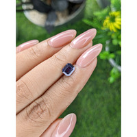 1.20 Ct. Bluish Purple Sapphire from Madagascar Life Style