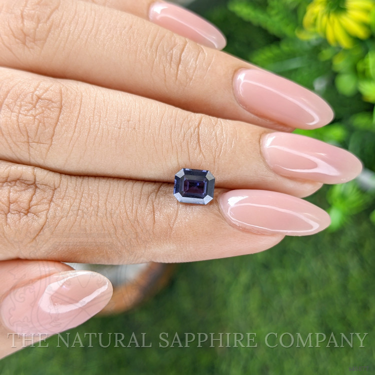 1.20 Ct. Bluish Purple Sapphire from Madagascar