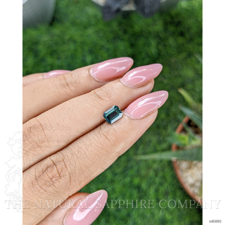 1.04 Ct. Greenish Blue Sapphire from Madagascar