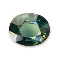 1.54 Ct. Bluish Green Sapphire from Madagascar Video
