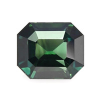 1.58 Ct. Bluish Green Sapphire from Madagascar Video