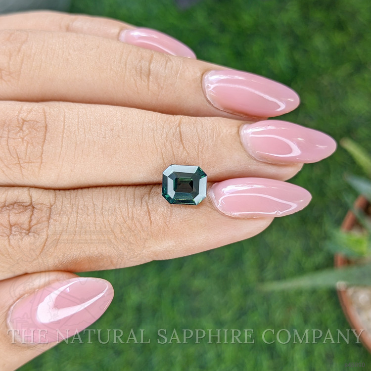2.55 Ct. Bluish Green Sapphire from Madagascar