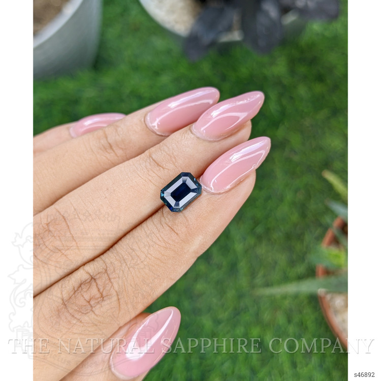 2.60 Ct. Greenish Blue Sapphire from Madagascar