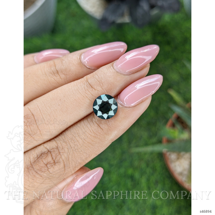 3.17 Ct. Bluish Green Sapphire from Madagascar