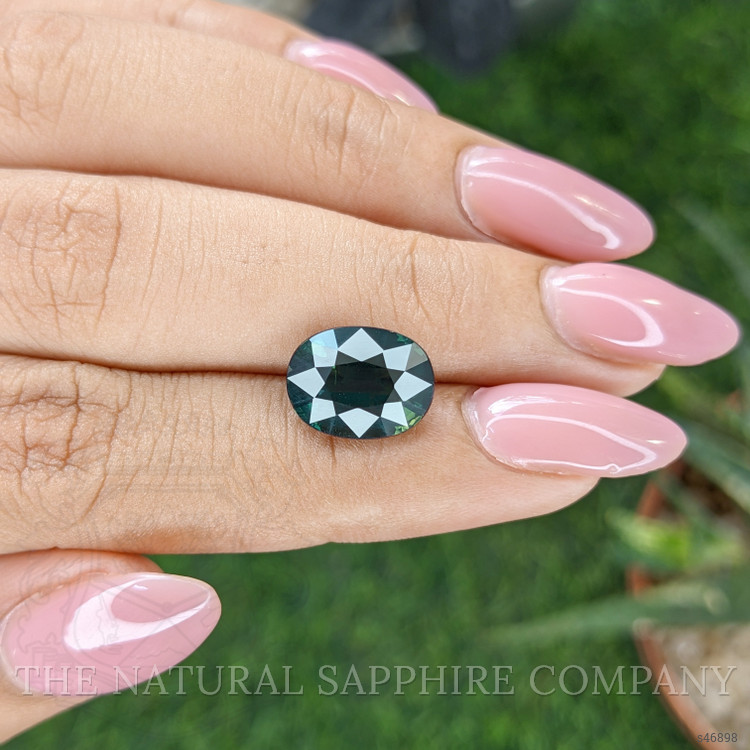 5.33 Ct. Bluish Green Sapphire from Madagascar