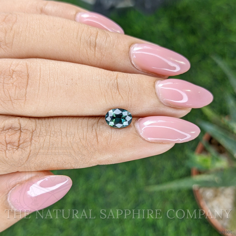 1.19 Ct. Greenish Blue Sapphire from Madagascar