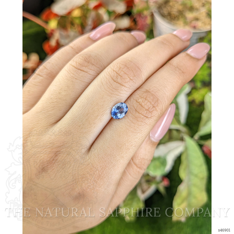 1.42 Ct. Blue Sapphire from Ceylon (Sri Lanka)