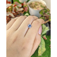1.30 Ct. Blue Sapphire from Ceylon (Sri Lanka) Life Style