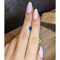 1.19 Ct. Blue Sapphire from Ceylon (Sri Lanka) Life Style
