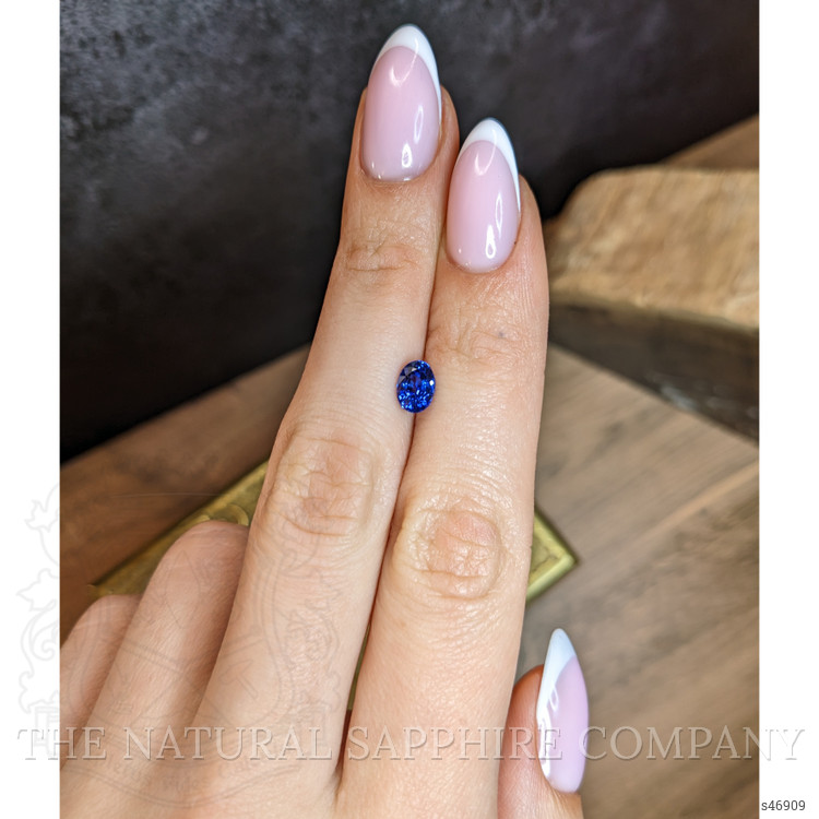 1.19 Ct. Blue Sapphire from Ceylon (Sri Lanka)