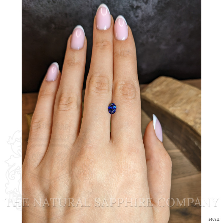 1.22 Ct. Blue Sapphire from Ceylon (Sri Lanka)