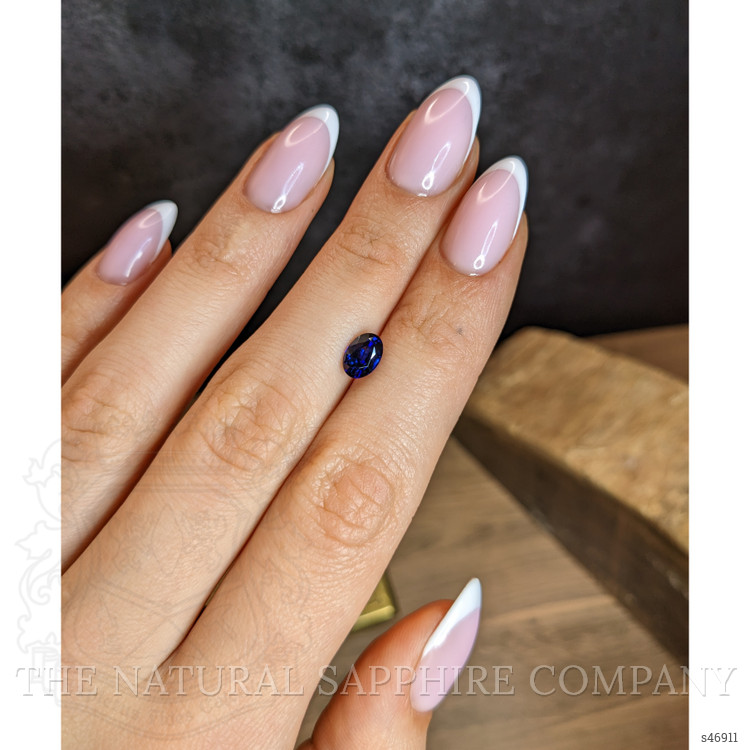 1.22 Ct. Blue Sapphire from Ceylon (Sri Lanka)