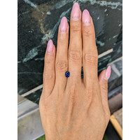 1.24 Ct. Blue Sapphire from Ceylon (Sri Lanka) Life Style