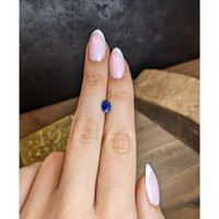 1.26 Ct. Blue Sapphire from Ceylon (Sri Lanka) Life Style