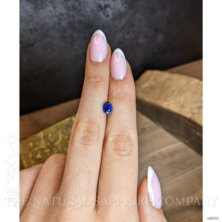 1.26 Ct. Blue Sapphire from Ceylon (Sri Lanka)
