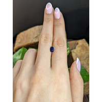 1.38 Ct. Blue Sapphire from Ceylon (Sri Lanka) Life Style