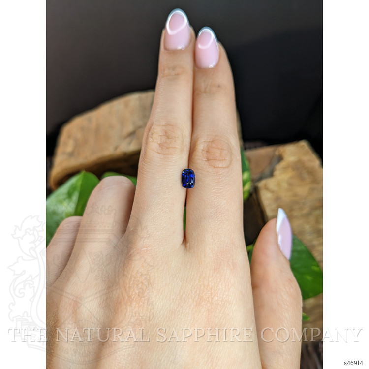 1.38 Ct. Blue Sapphire from Ceylon (Sri Lanka)