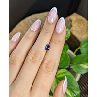 1.38 Ct. Blue Sapphire from Ceylon (Sri Lanka) Life Style