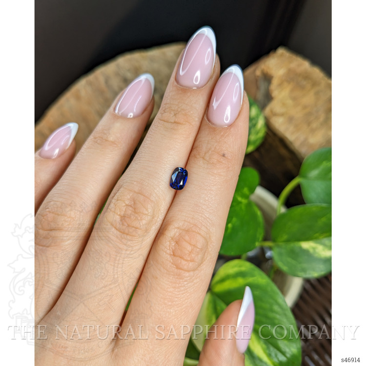 1.38 Ct. Blue Sapphire from Ceylon (Sri Lanka)