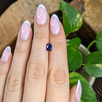 1.38 Ct. Blue Sapphire from Ceylon (Sri Lanka) Life Style