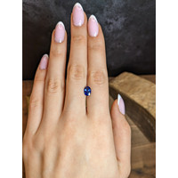 1.48 Ct. Blue Sapphire from Ceylon (Sri Lanka) Life Style
